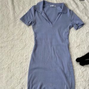 Preppy baby blue dress